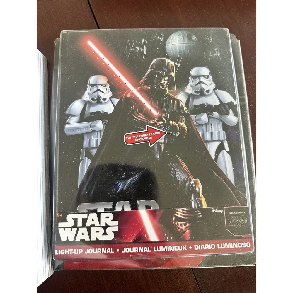 Star Wars General Phasma Innovative Designs Light-Up Journal & Origami Book‎